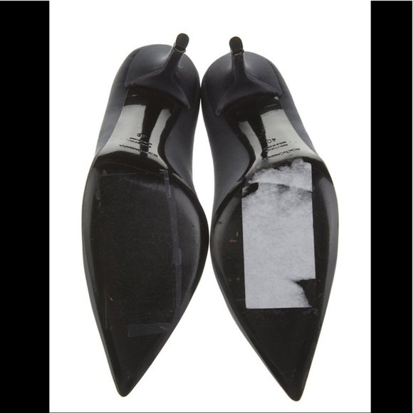 Dolce & Gabbana Satin Pointed Toe Heels - Picture 15 of 15